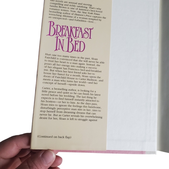 Sandra Brown Two Book Bundle  Send No Flowers/Breakfast In Bed - Picture 8 of 14